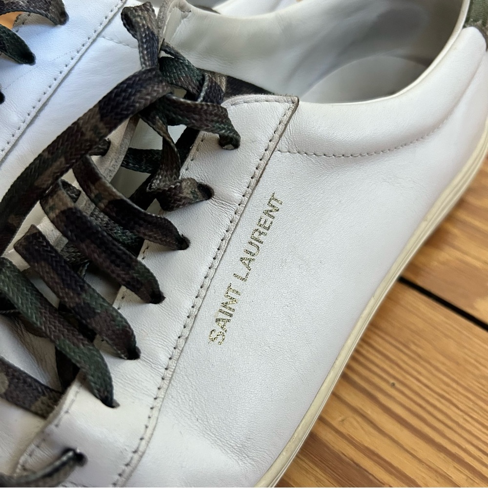 Saint Laurent Andy Sneaker ‘White Camo’ - Picture 5 of 5